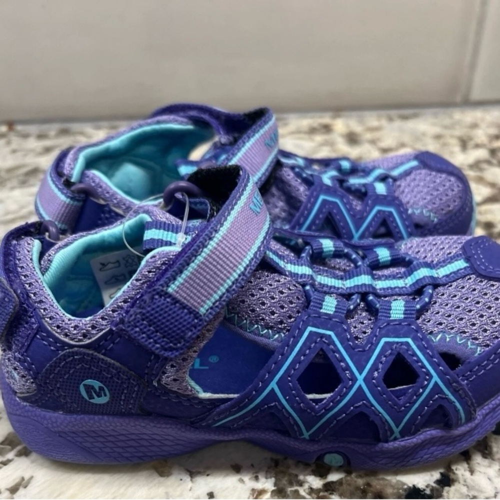 Merrell Hydro Baby Purple and Blue Sandal Shoes